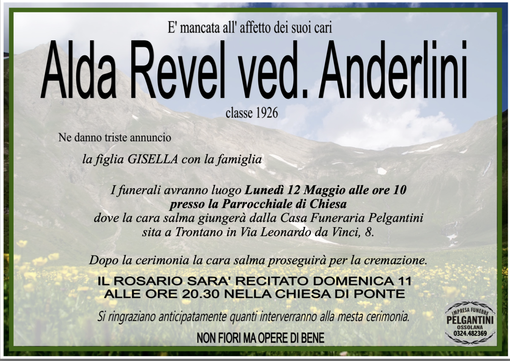Alda Revel ved. Anderlini