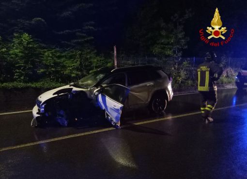 Vergante, frontale tra due auto