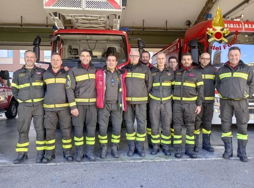Vigili del Fuoco volontari ottengono la patente terrestre di terza categoria