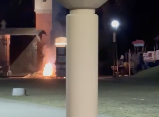 Nuovo rogo doloso al Parco Maulini: cresce la preoccupazione VIDEO Nuovo rogo doloso al Parco Maulini: cresce la preoccupazione VIDEO
