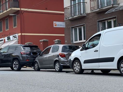 Tamponamento a catena Gravellona Toce Tamponamento a catena Gravellona Toce