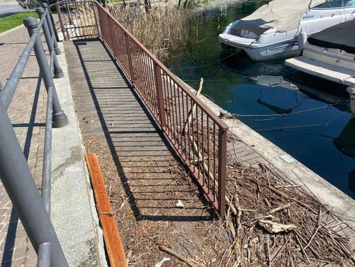 Il porticciolo di Bagnella in pessime condizioni: la segnalazione di FdI