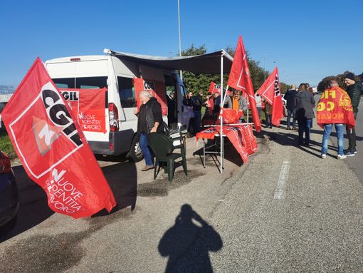 Sciopero dei lavoratori Eismann: protesta per diritti e trattamenti paritari