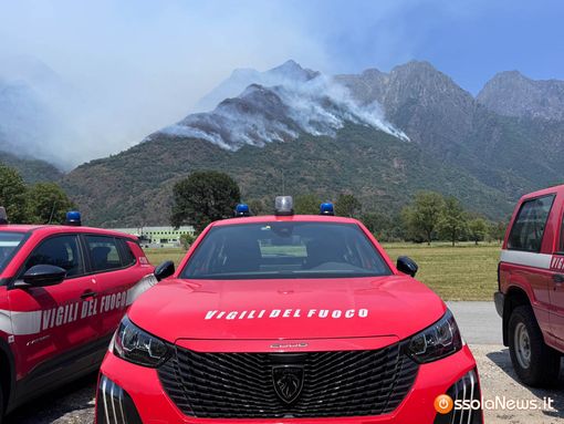 Incendi nel VCO, oggi il sopralluogo del presidente Cirio a Premosello Chiovenda