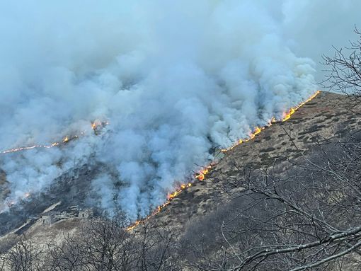Preoccupano ancora gli incendi che stanno flagellando il Cusio FOTO