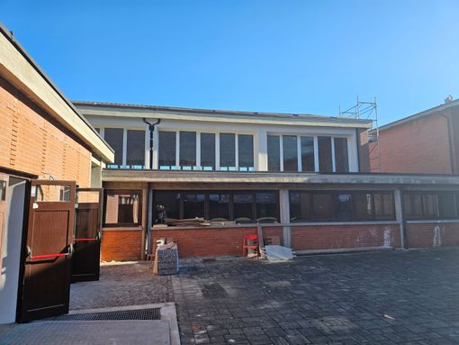 Tutto pronto per l'inaugurazione della nuova palestra del Fogazzaro-Rebora Tutto pronto per l'inaugurazione della nuova palestra del Fogazzaro-Rebora