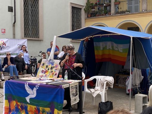 Luisa Morgantini a Casa don Gianni per richiamare l'attenzione su Gaza e la Palestina Luisa Morgantini a Casa don Gianni per richiamare l'attenzione su Gaza e la Palestina