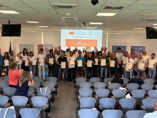 Cassa Edile del Vco: premiati 46 lavoratori FOTO