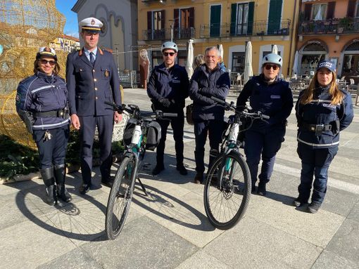 Due nuove e-bike per la polizia locale di Omegna Due nuove e-bike per la polizia locale di Omegna