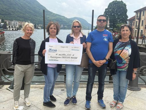 Bicincittà dona 1000 euro all’associazione “Crescere Insieme”