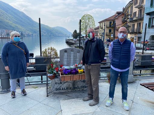 Luigi Songa commemora lo zio ucciso dai partigiani e il cugino ucciso dai fascisti Luigi Songa commemora lo zio ucciso dai partigiani e il cugino ucciso dai fascisti