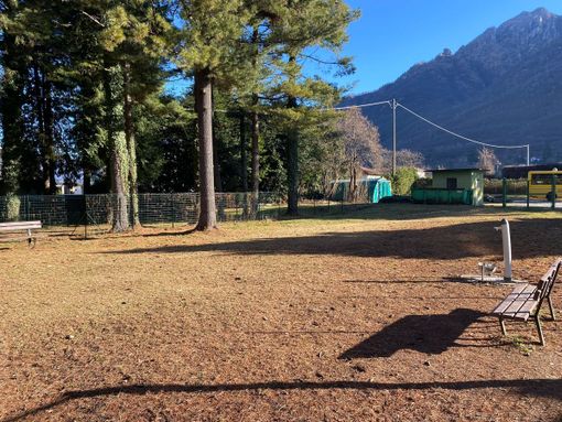 Inaugurata la nuova area cani di Crusinallo