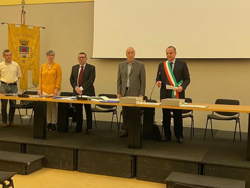 Primo consiglio comunale per il neo sindaco Daniele Berio. FOTO Primo consiglio comunale per il neo sindaco Daniele Berio. FOTO