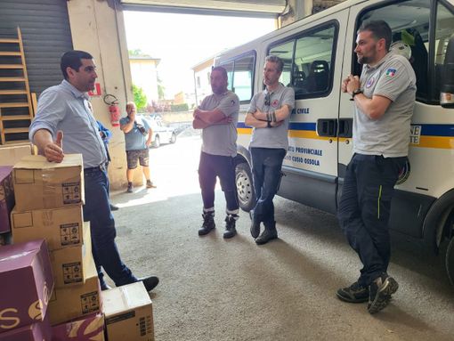 Baveno in aiuto dell'Emilia Romagna con beni di prima necessità. VIDEO Baveno in aiuto dell'Emilia Romagna con beni di prima necessità. VIDEO