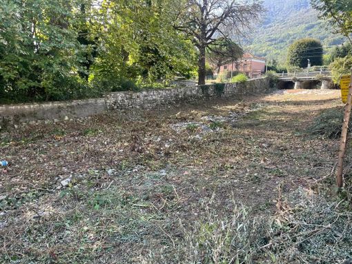 Completati i lavori per la pulizia del tratto finale del Rio Vallessa