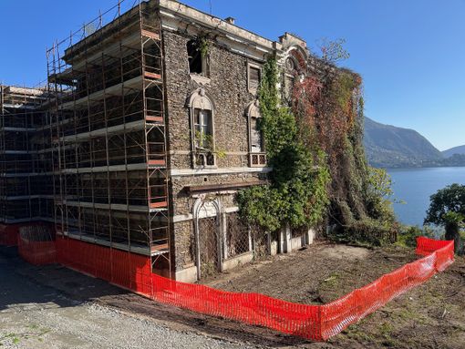 Dalle parole ai fatti, sono iniziati i lavori a Villa Poss di Verbania