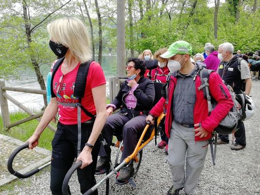 &quot;Un Parco per Tutti&quot; escursione per soci ed amici del Cai diversamente abili