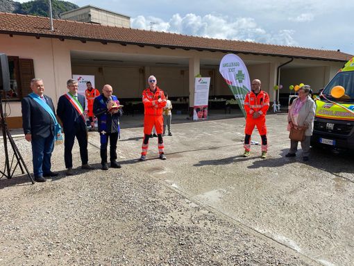 Inaugurati i nuovi mezzi della Croce Verde di Gravellona FOTO