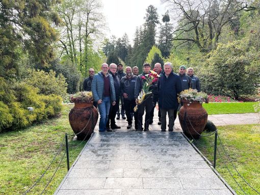 A Villa Taranto l'omaggio al capitano Neil Mc Eacharn, creatore dei giardini botanici A Villa Taranto l'omaggio al capitano Neil Mc Eacharn, creatore dei giardini botanici