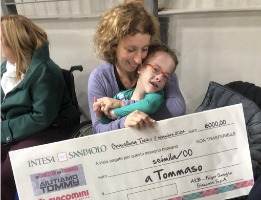 Solidarietà da record al Pala Cipir: 6mila euro donati per Tommaso Solidarietà da record al Pala Cipir: 6mila euro donati per Tommaso