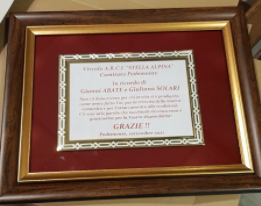 Gravellona Toce ricorda Gianni Abate e Giuliana Solari Gravellona Toce ricorda Gianni Abate e Giuliana Solari