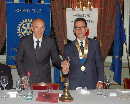 Rotary Club Pallanza Stresa: il presidente Lerede passa il testimone a Lux