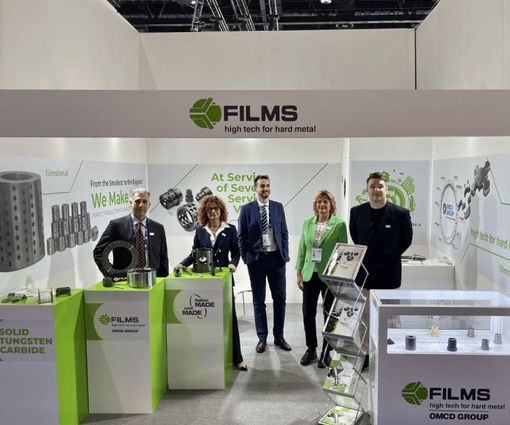 Lo stand della Films all'Adipec di Abu Dhabi