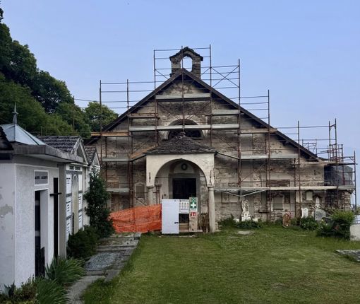 Al via il secondo lotto di lavori per il restauro della chiesa di Viggiona