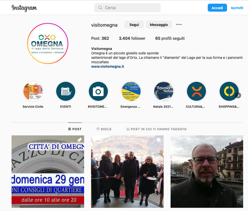 “L'amministrazione usa la pagina Instagram di Visitomegna per fare propaganda politica” “L'amministrazione usa la pagina Instagram di Visitomegna per fare propaganda politica”