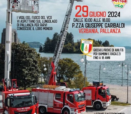 ''Vco on fire'', giornata di beneficenza in piazza a Pallanza