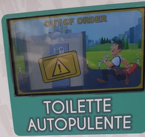 Bagni pubblici fuori servizio nel giorno del mercato: interviene FdI Bagni pubblici fuori servizio nel giorno del mercato: interviene FdI