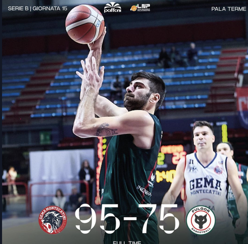 Fulgor travolta 5 a 75 da Montecatini