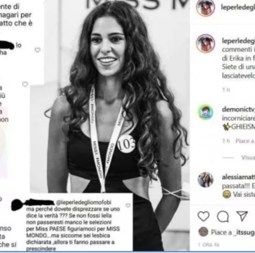“Passata solo perché lesbica”: insulti web alla finalista di Miss Mondo