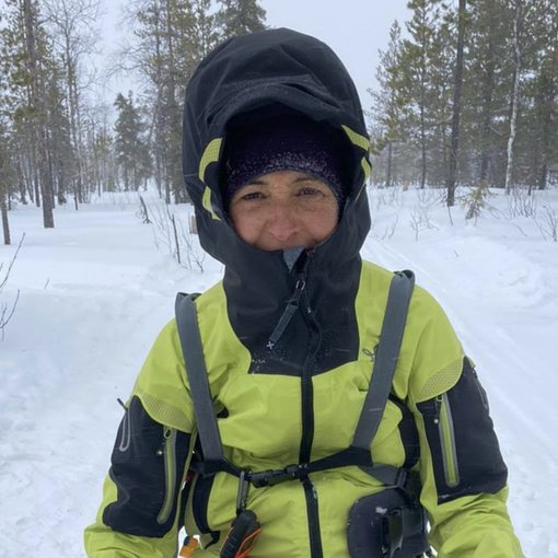Laura Trentani prima donna a terminare la Montane Lapland Artic Ultra 2022