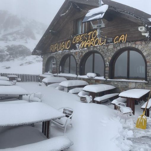 Al Monte Moro 40 centimetri di neve FOTO