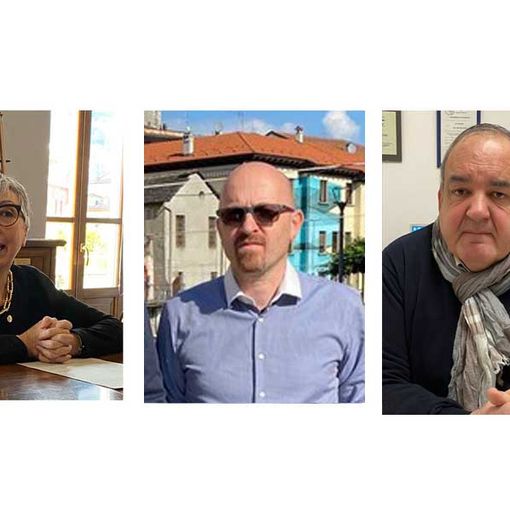 Nella foto da sinistra: Mimma Moscatiello, Stefano Strada e  Dario Galizzi