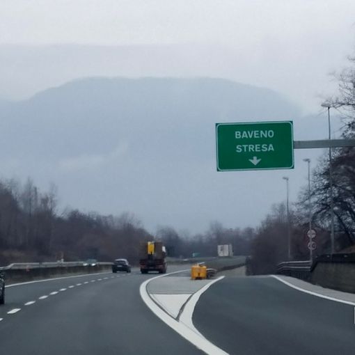 Autostrada A26, chiusura notturna tra Arona e Baveno