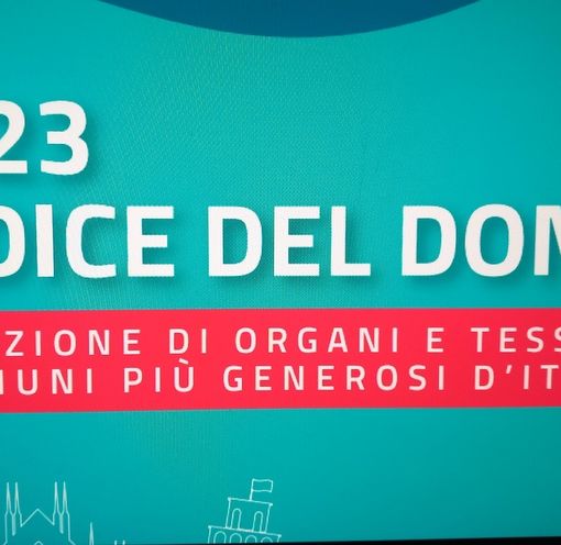 E' il Vco la provincia più generosa nel voler donare gli organi