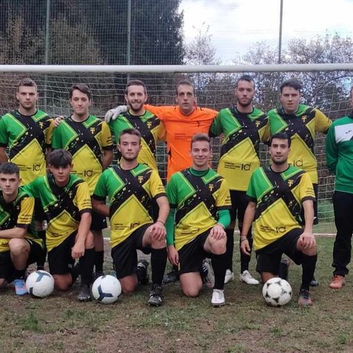 Foto: la formazione della Fulgor Vanzone