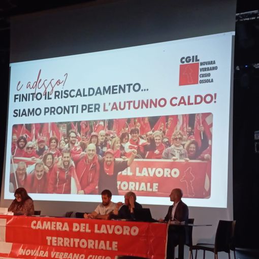 Cgil di Novara e Vco: Assemblee generali per fare il punto sulle prossime mobilitazioni