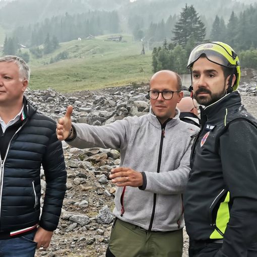 L'assessore Marnati e il presidente di Acqua Novara Vco Terzoli a Macugnaga per fare il punto della situazione FOTO E VIDEO