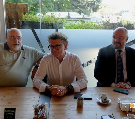 Foto: Italia Viva, Roberto Graffiti, Stefano Costa, Enrico Borghi