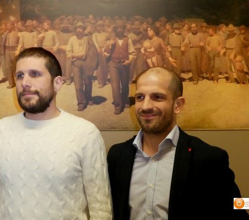 Foto: a sinistra Michele Piffero, a destra Gigi Bacchetta