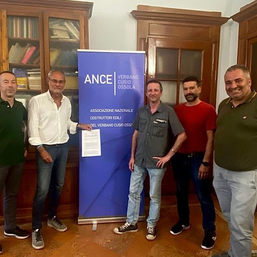 Ance Vco e sindacati siglano il nuovo contratto integrativo dell’edilizia
