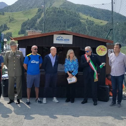 Sestriere: inaugurati due campi da padel a duemila metri d’altitudine!
