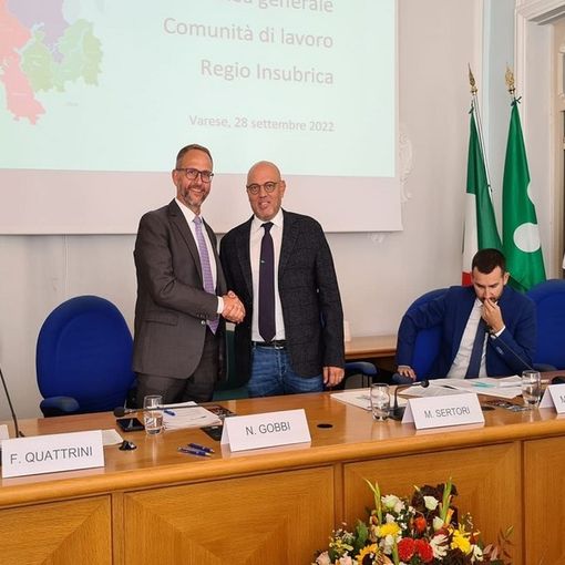 Regio Insubrica: la presidenza passa dal Canton Ticino alla Regione Lombardia