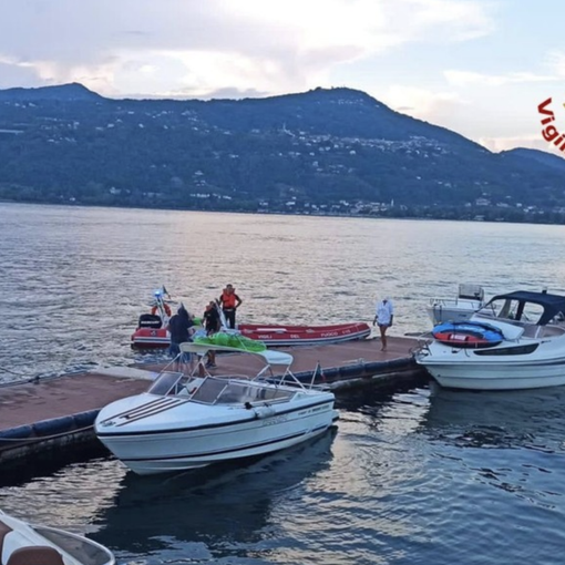 Scontro tra due imbarcazioni sul lago Maggiore: soccorsi in azione a Ranco
