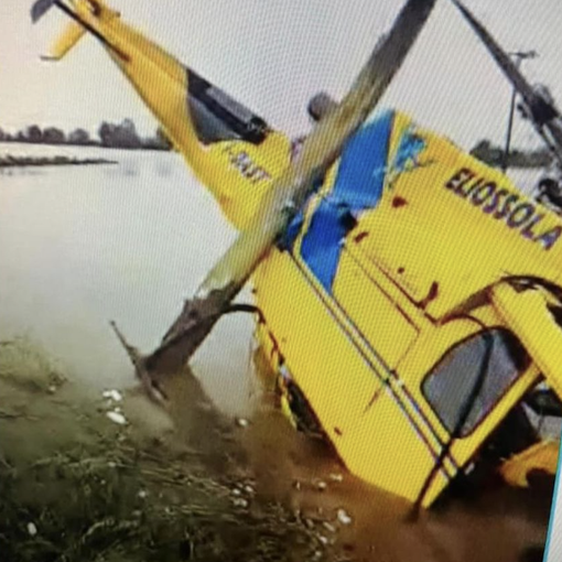 Elicottero dell'Eliossola caduto nel ravennate, ferite 4 persone a bordo