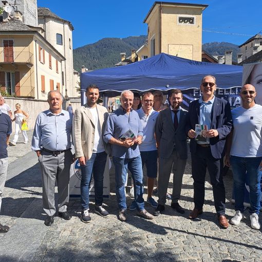 Il sottosegretario di Stato La Pietra in tour nel Vco FOTO e VIDEO