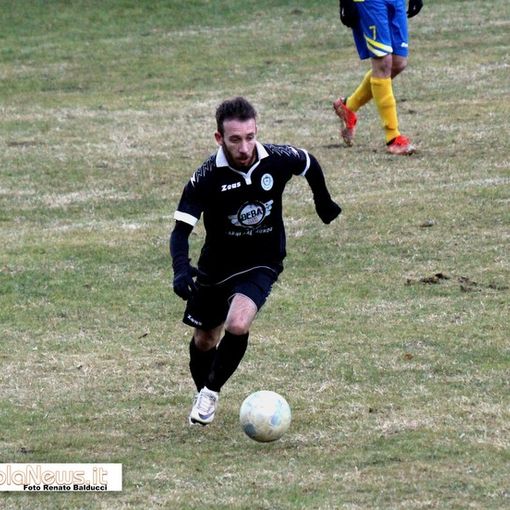 Foto: Simone Zonca, autore del gol vittoria dell'Ornavassese